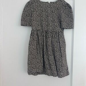 GAP Corduroy Leopard Kids Dress